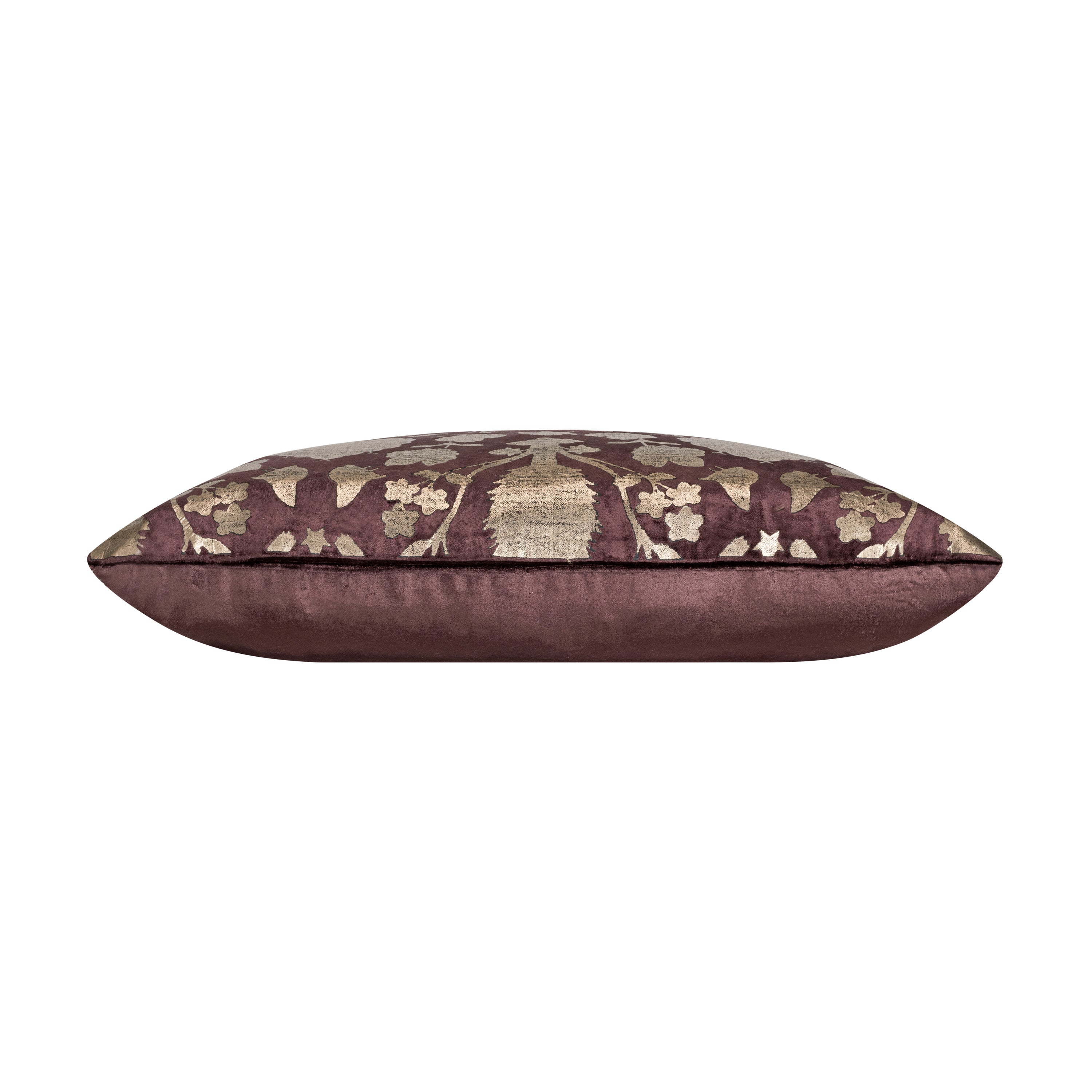 Mila Brown Gold Pillow