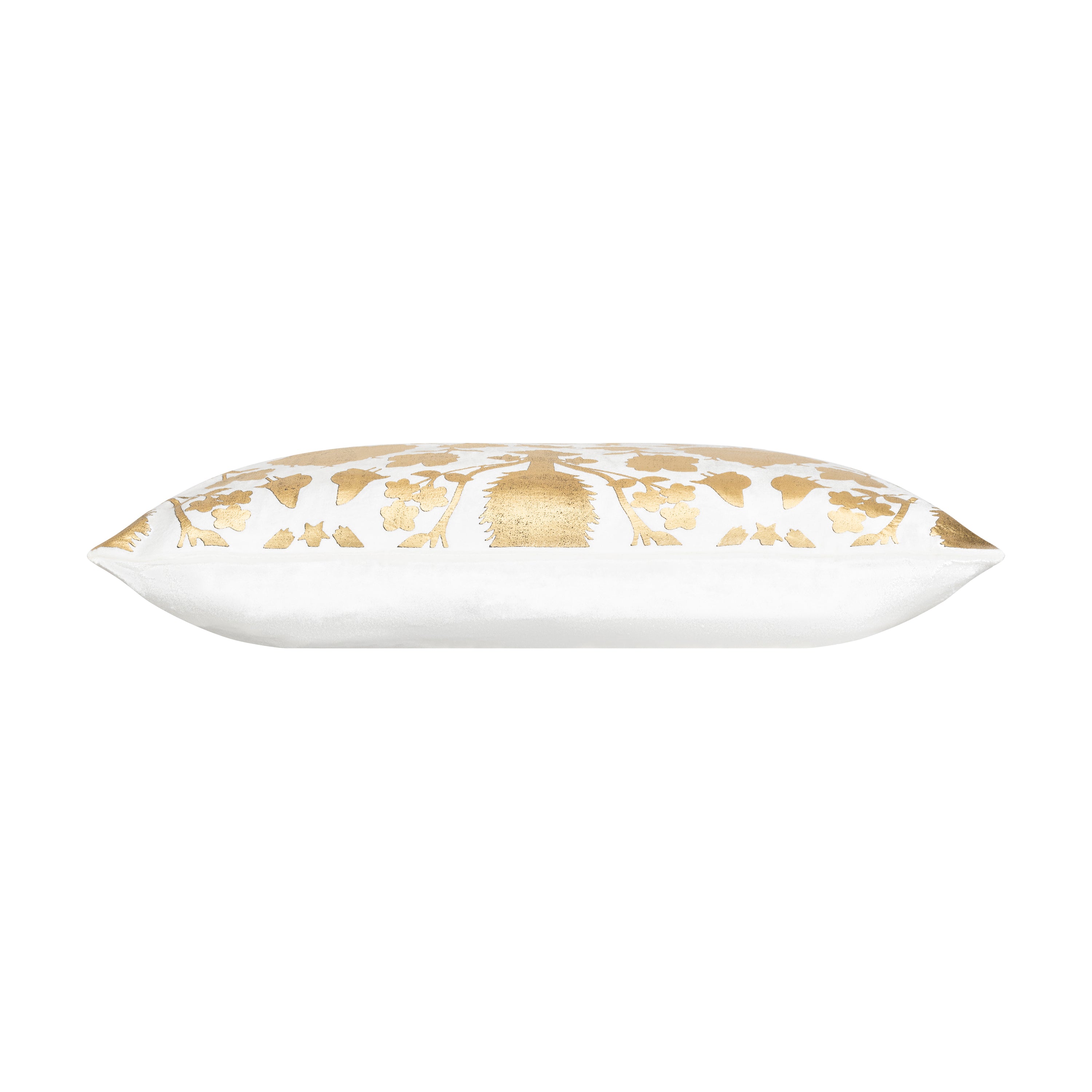Mila Ivory Gold Pillow