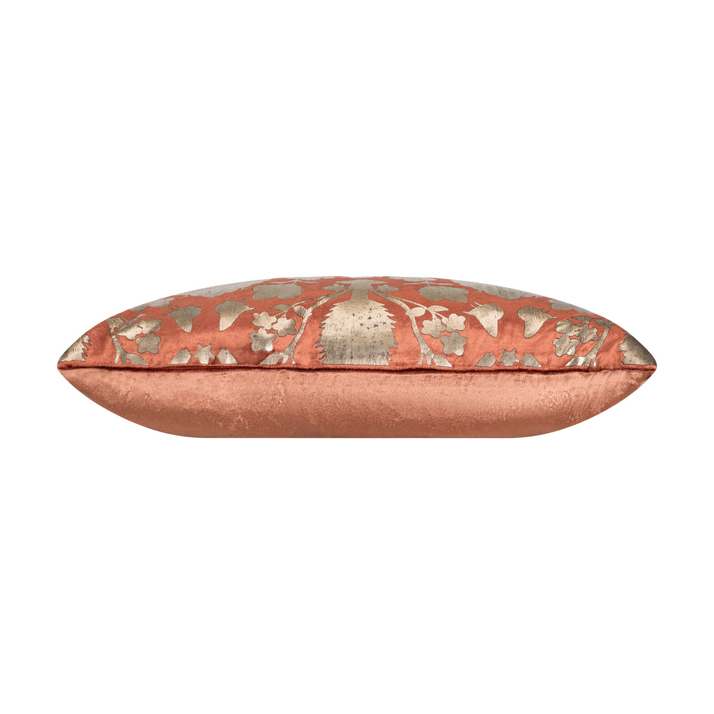 Mila Rust Gold Pillow