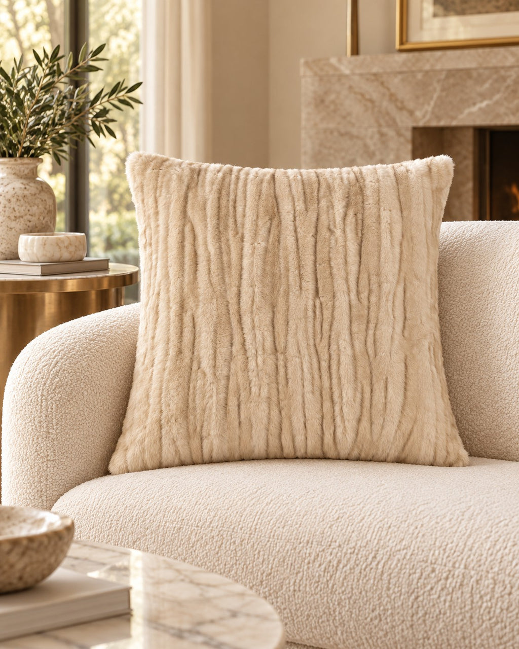 Mink Beige Pillow