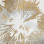 Mira Starburst Ivory Velvet Pillow