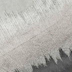Mira Grey Silver Velvet Pillow
