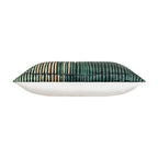 Mona Green Gold Lumbar Pillow