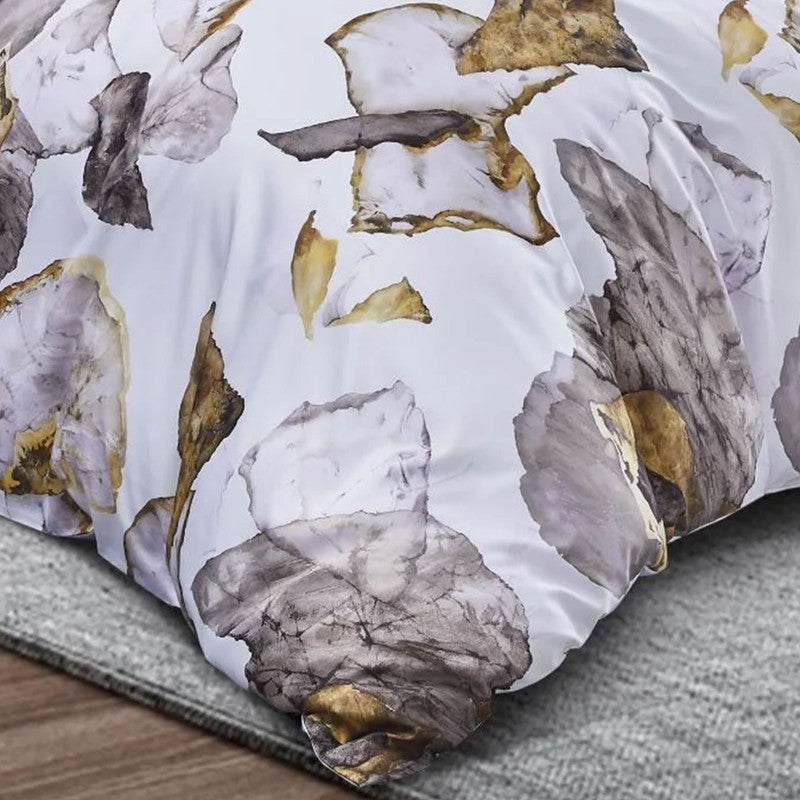 Mori Ivory Modern Abstract Duvet