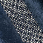 Juliet Bedazzled Crystal Navy Pillow