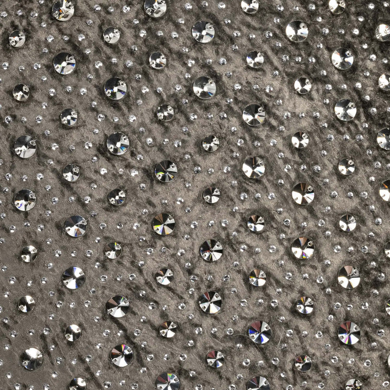 Laurel Bedazzled Crystal Steel Pillow