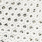Violette Bedazzled Crystal Ivory Lumbar Pillow