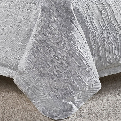 Naja Grey Silver Duvet Set