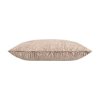 Nala Beige Jacquard Lumbar Pillow
