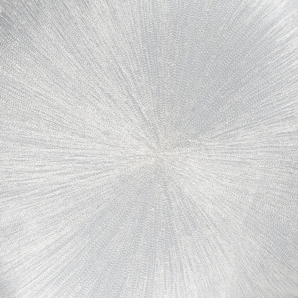 Nim Aqua Silver Linen Pillow