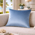 Noah Blue Gold Pillow