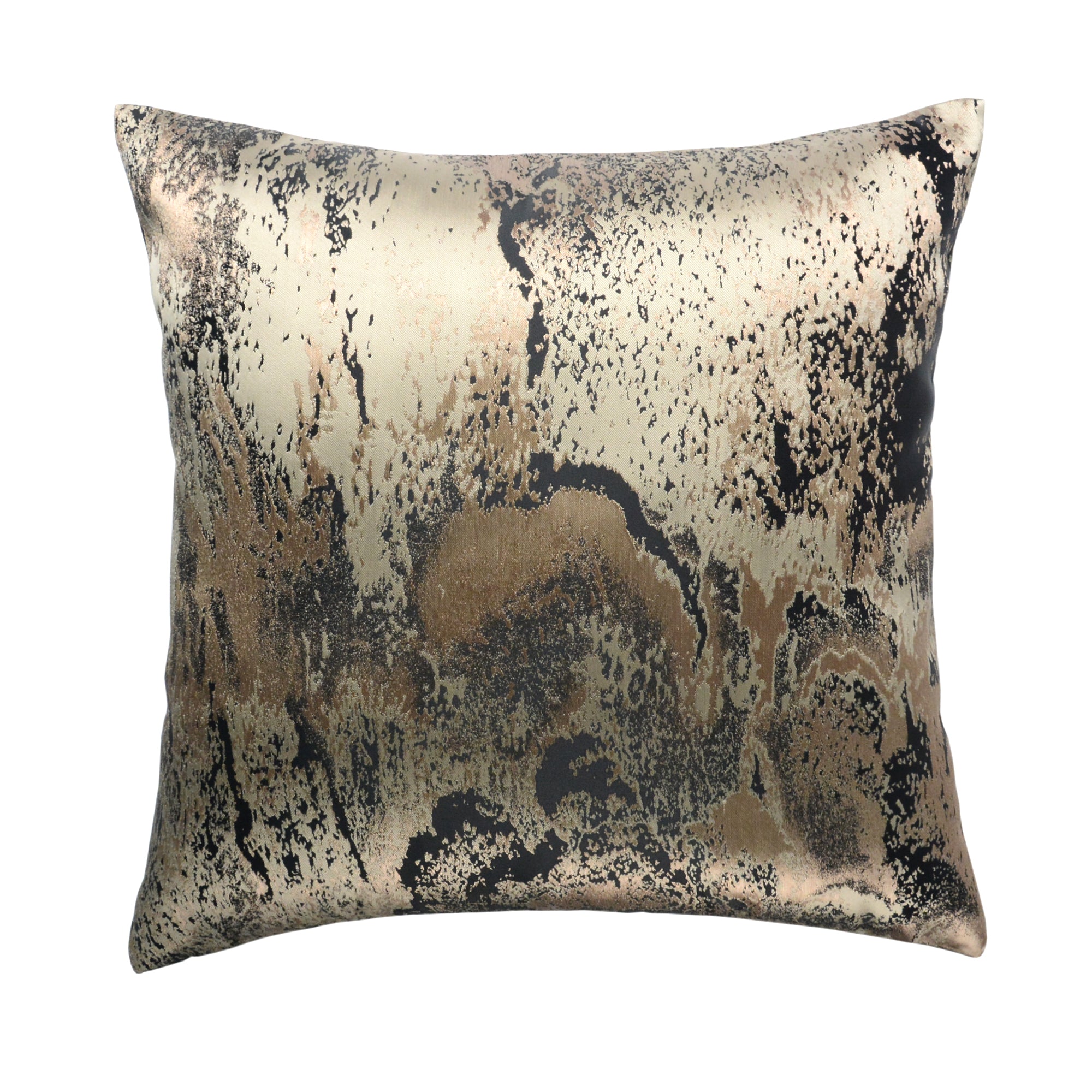 Noir Black Speckled Pillow