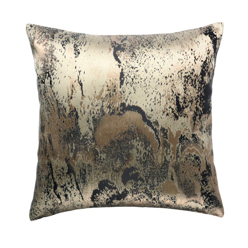 Noir Black Speckled Pillow