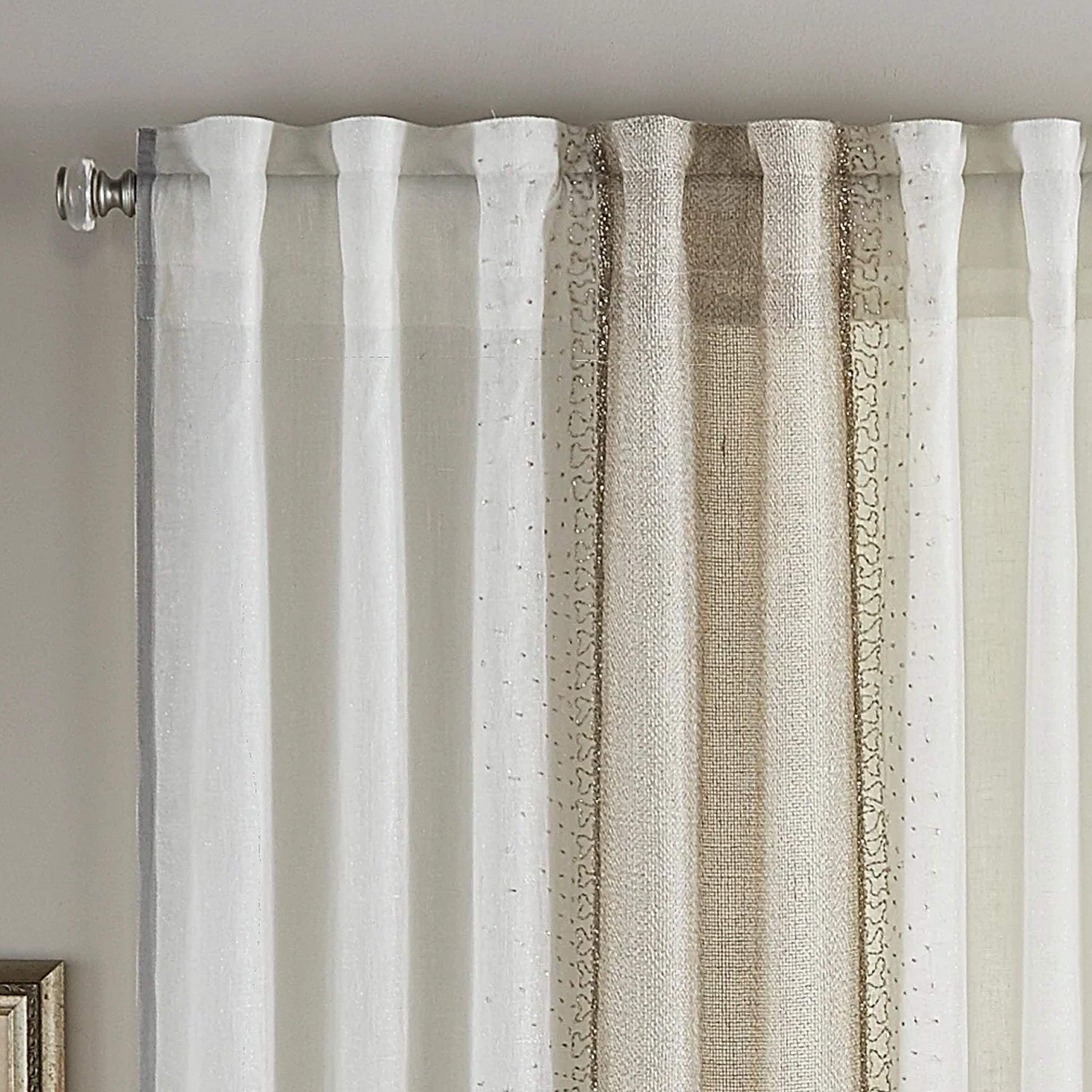 Noor Ivory Linen Panel