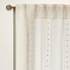 Nova Ivory And Silver Panel