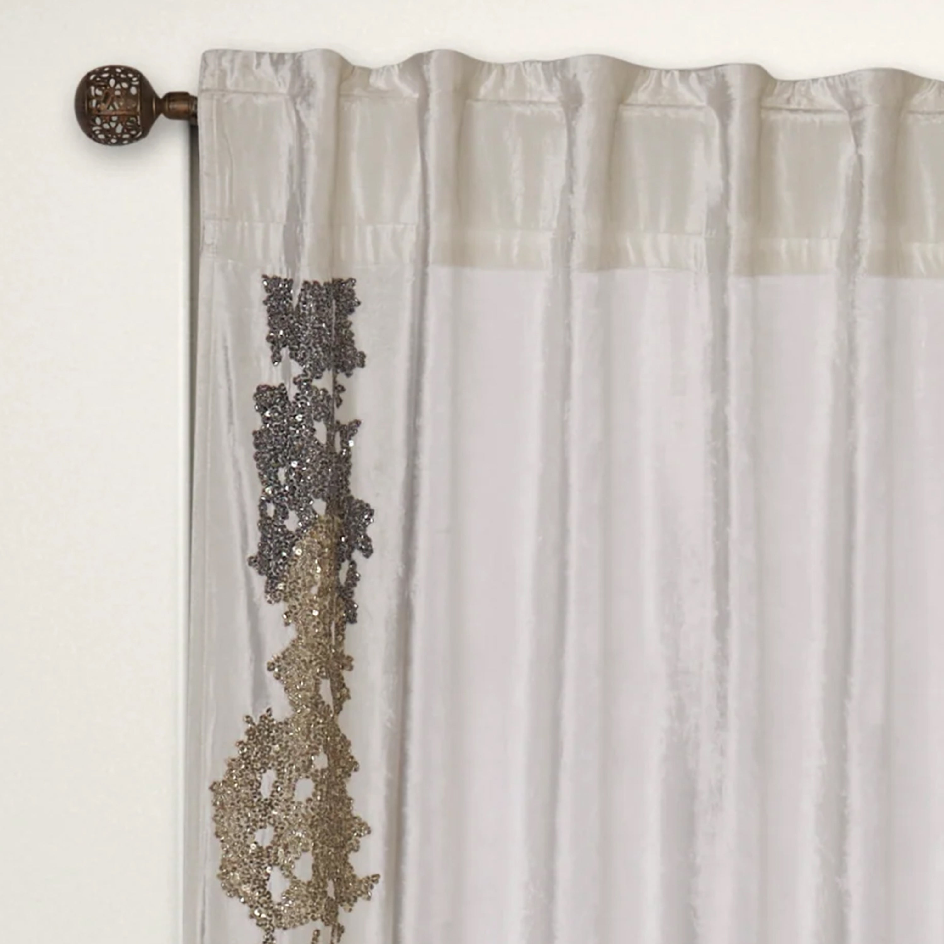 Nova Ivory Silver And Gold Panel