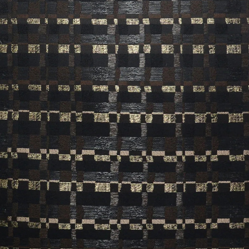 Onyx Black Striped Euro Sham