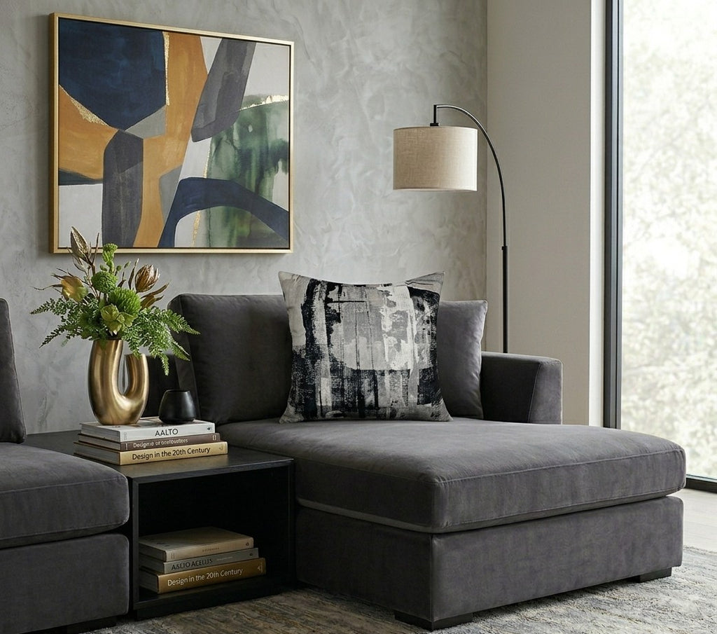 Onyx Noir Pillow