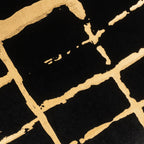 Oslo Black and Gold Pillow