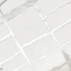 Oslo White Silver Velvet Pillow