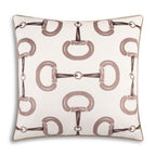 Phoenix Equestrian Bit Pillow – Ivory