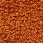 Pompom Woven Orange Pillow