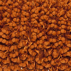 Pompom Woven Orange Pillow