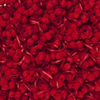 Pompom Woven Red Pillow