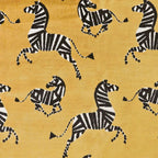 Amber Zebra Mustard Pillow