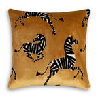 Amber Zebra Mustard Pillow