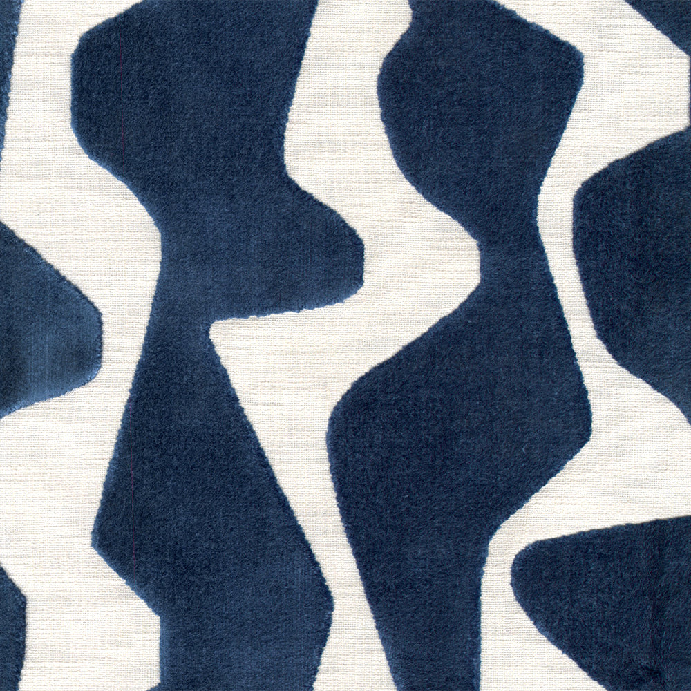 Axel Navy Wavy Pillow