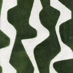 Axel Green Wavy Pillow