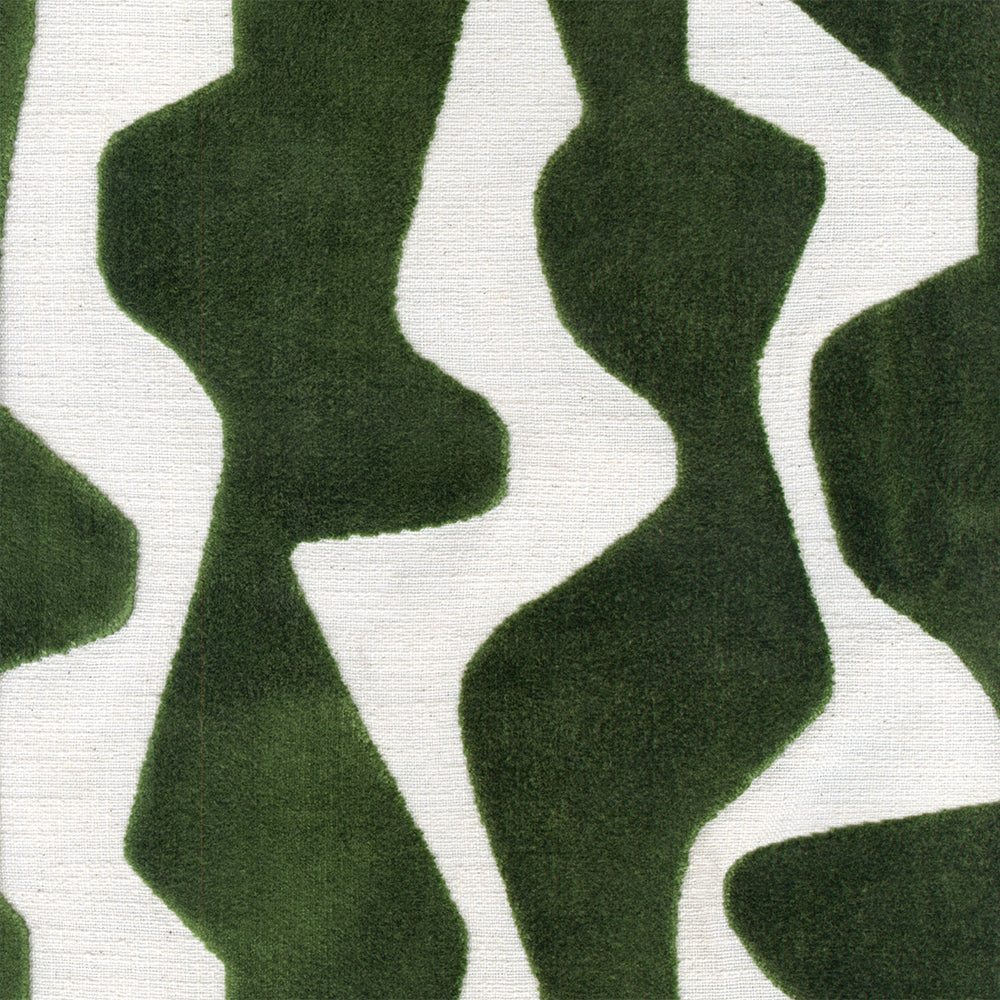 Axel Green Wavy Pillow