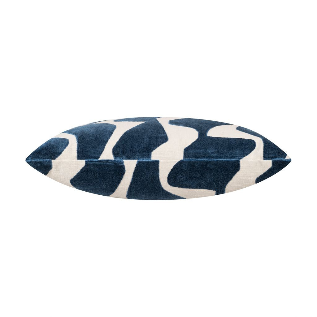 Axel Navy Wavy Pillow