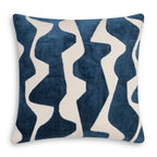 Axel Navy Wavy Pillow