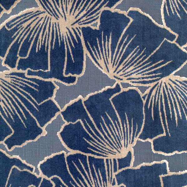 Blue Bloom Pillow