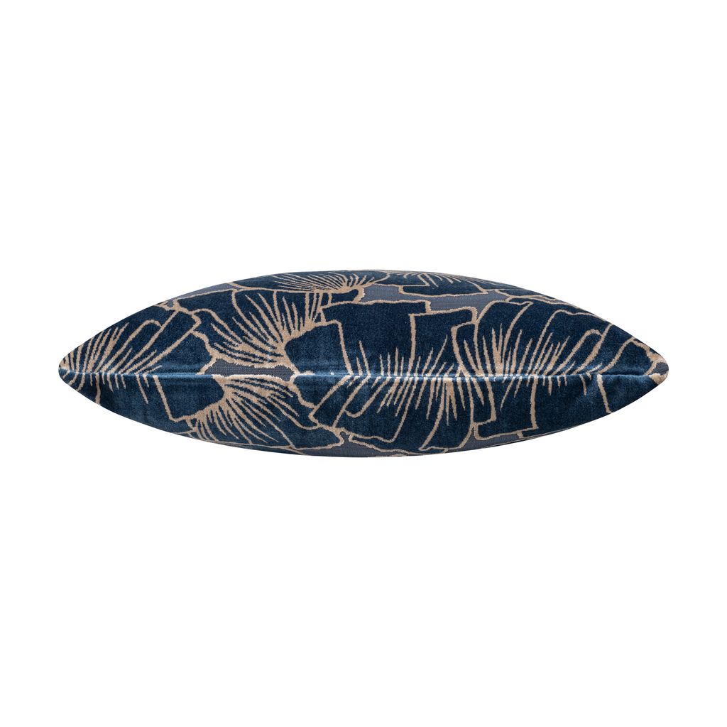 Blue Bloom Pillow