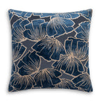 Blue Bloom Pillow