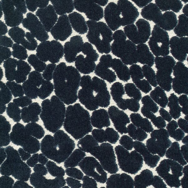 Cheetah Navy Pillow