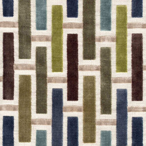 Nova Navy  Geometric Pillow