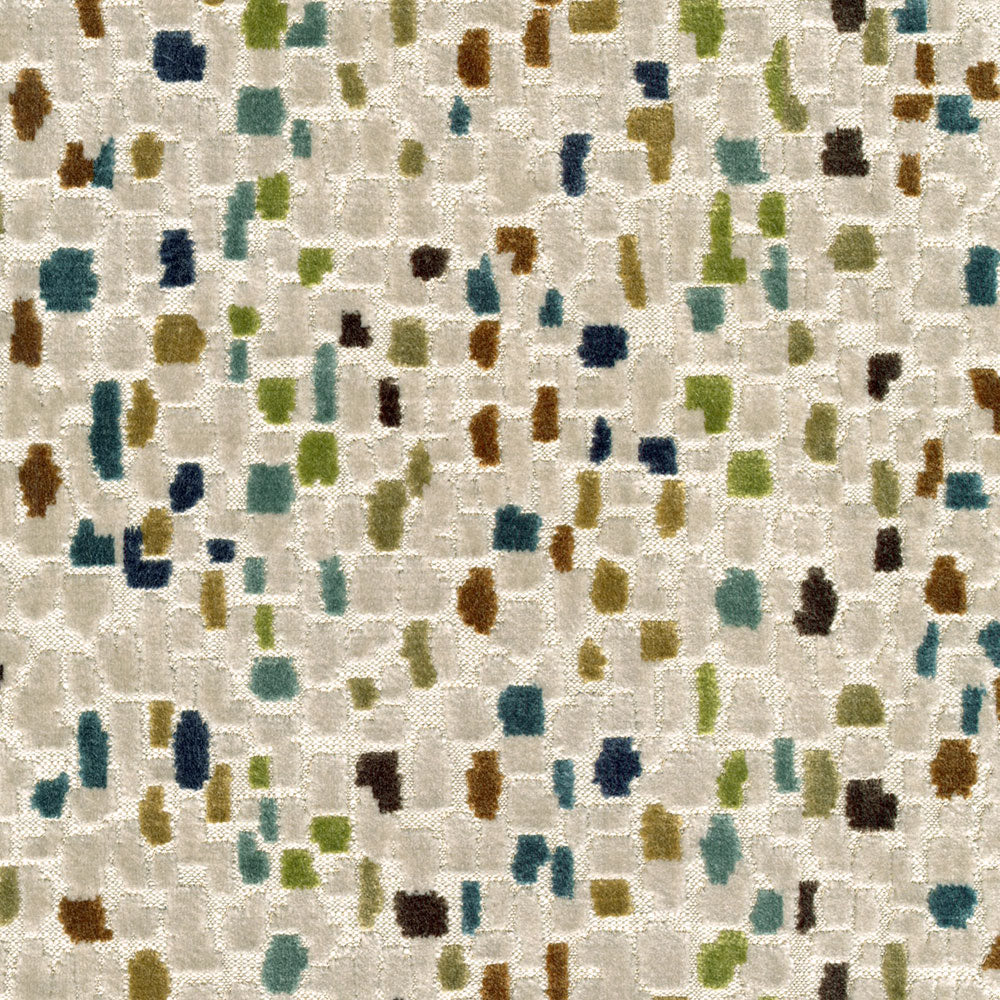 Spice Navy Dot Pillow