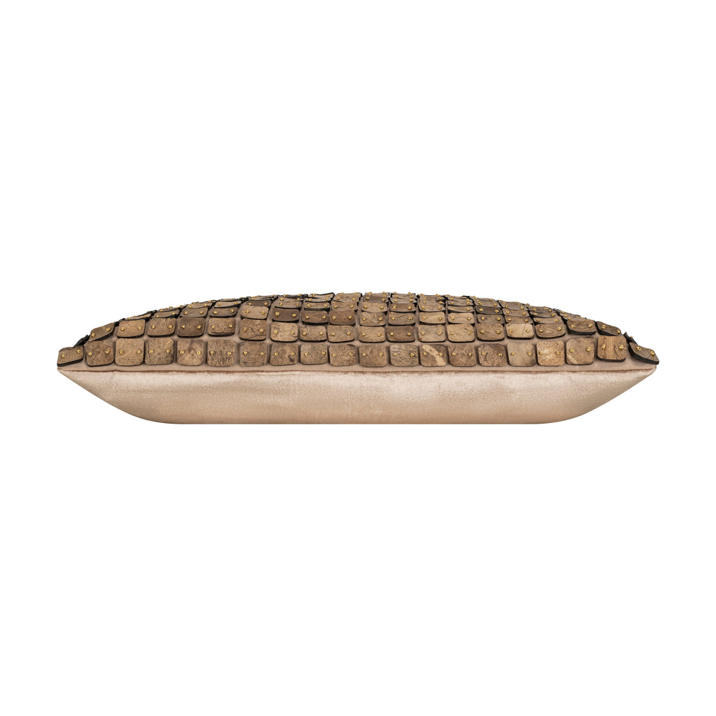 Raina Coconut Shell Lumbar Pillow