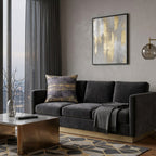 Raina Charcoal Velvet Pillow - RAINA07A-CH