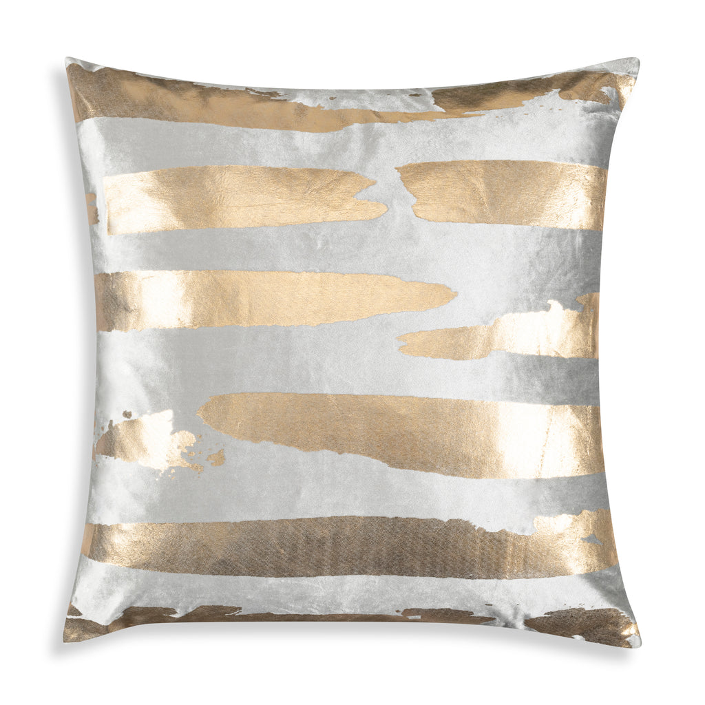 Raya Grey Gold Pillow