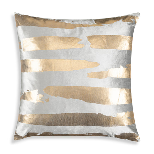 Raya Grey Gold Pillow