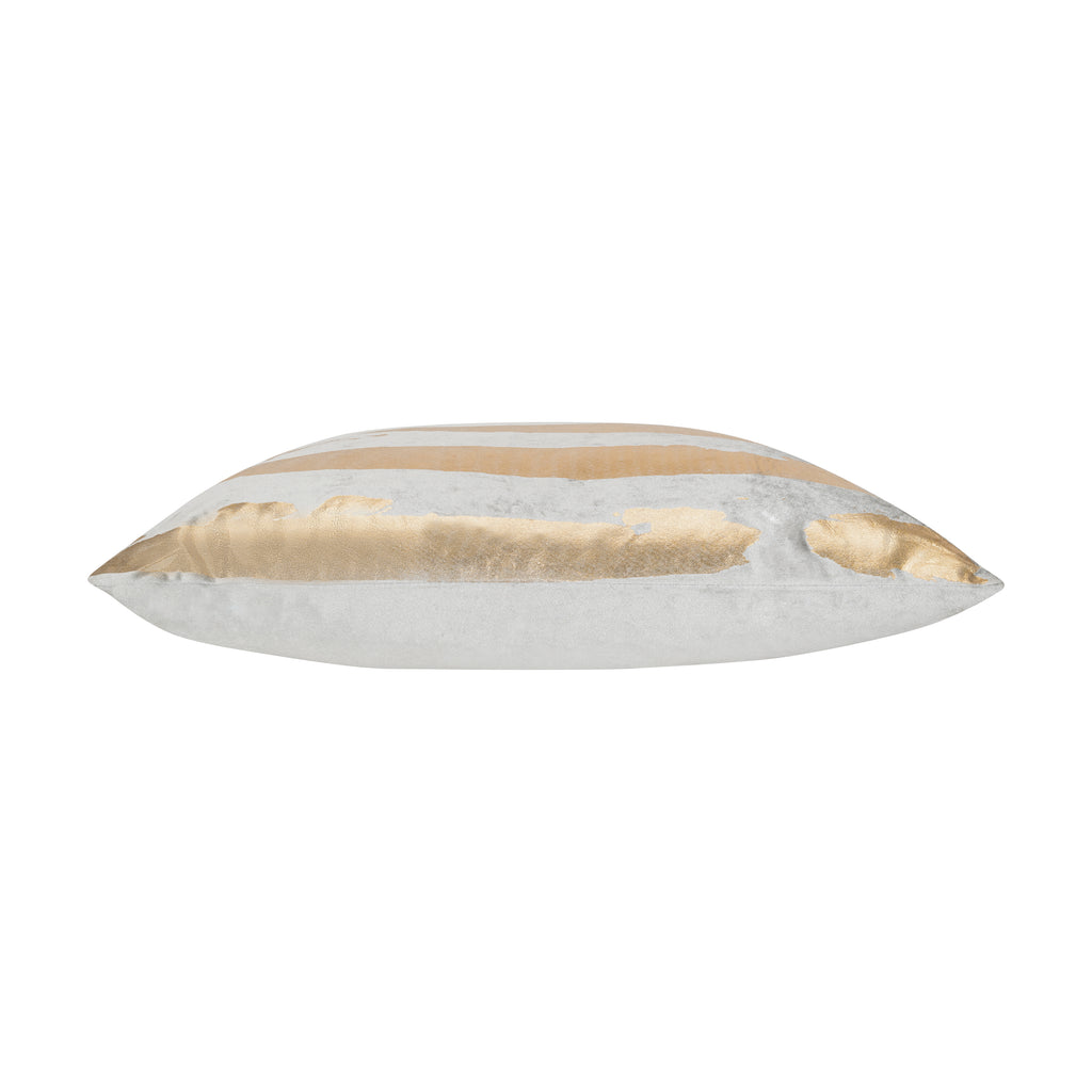 Raya Grey Gold Pillow
