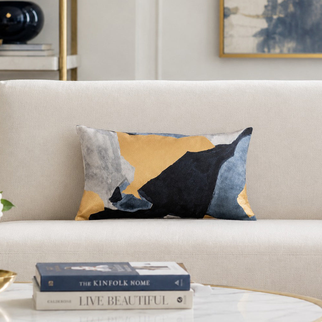 Raya Multicolor Lumbar Pillow - RAYA03C-MT