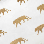 Rica Black Gold Embroidered Pillow