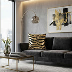 Rica Black Velvet Pillow - RICA05J-BK