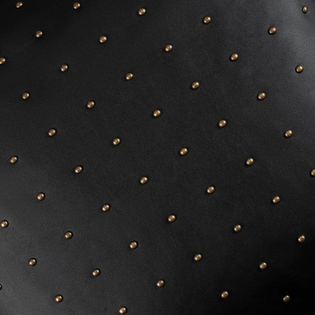 Riley Studded Black Pillow